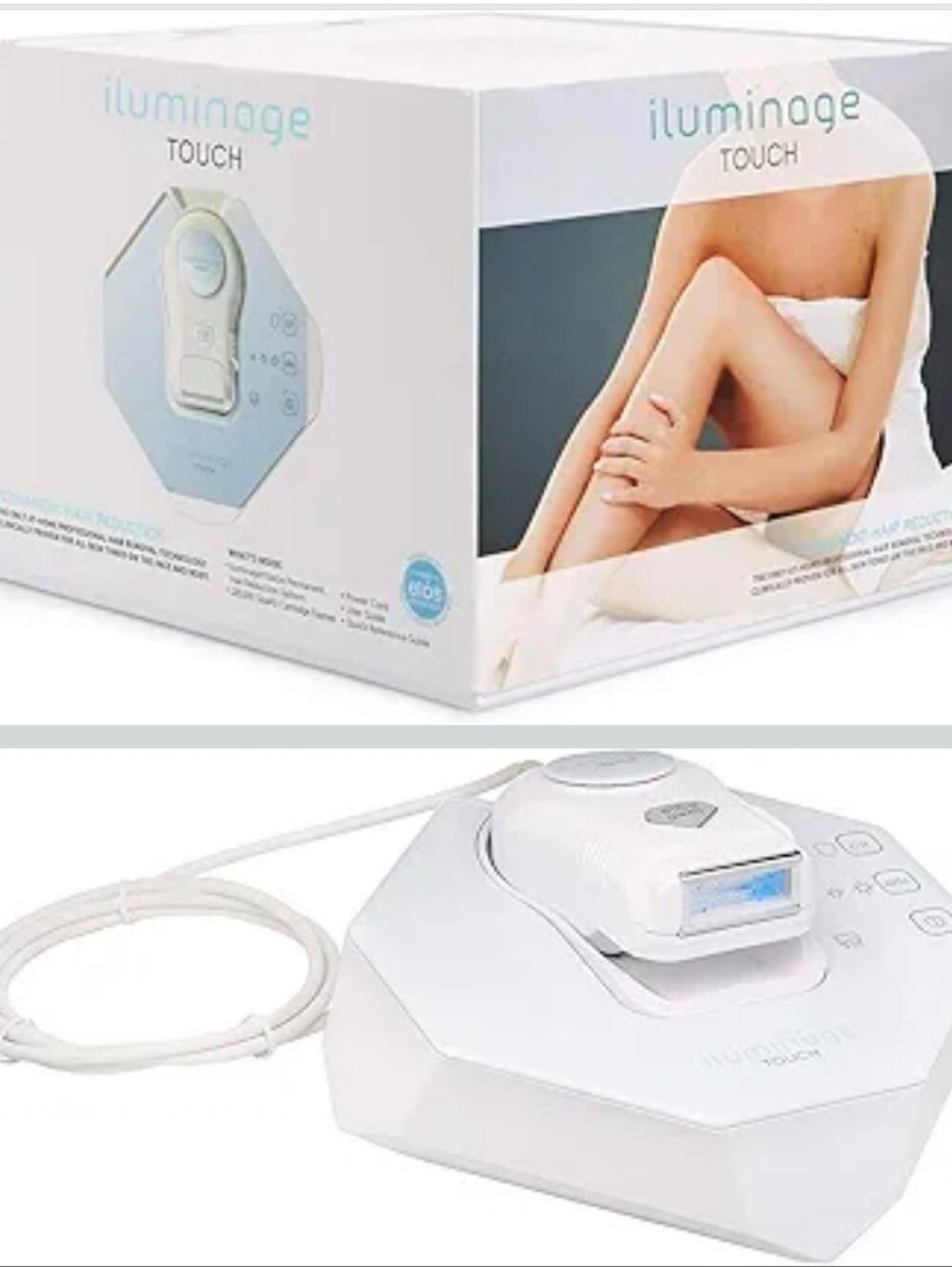 iluminage. Touch at Home Permanent Hair Reduction Device
